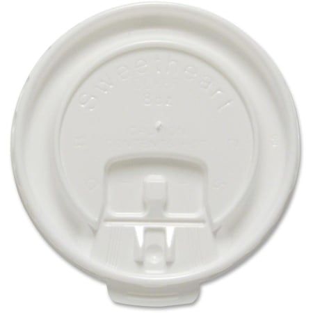 Solo Lid, Hot Cup, 8 Oz, We 100PK SCCDLX8R00007